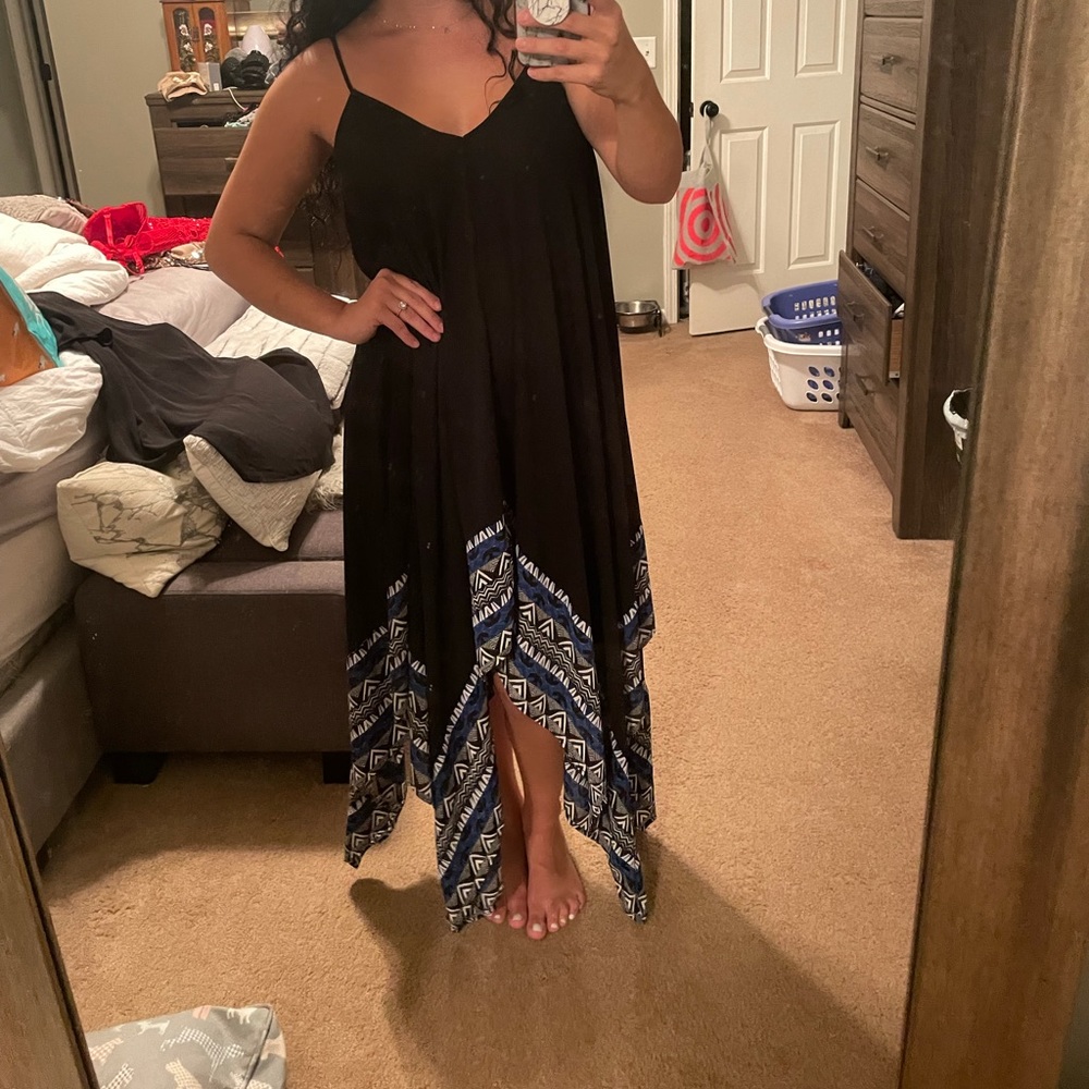 Express long flowy dress